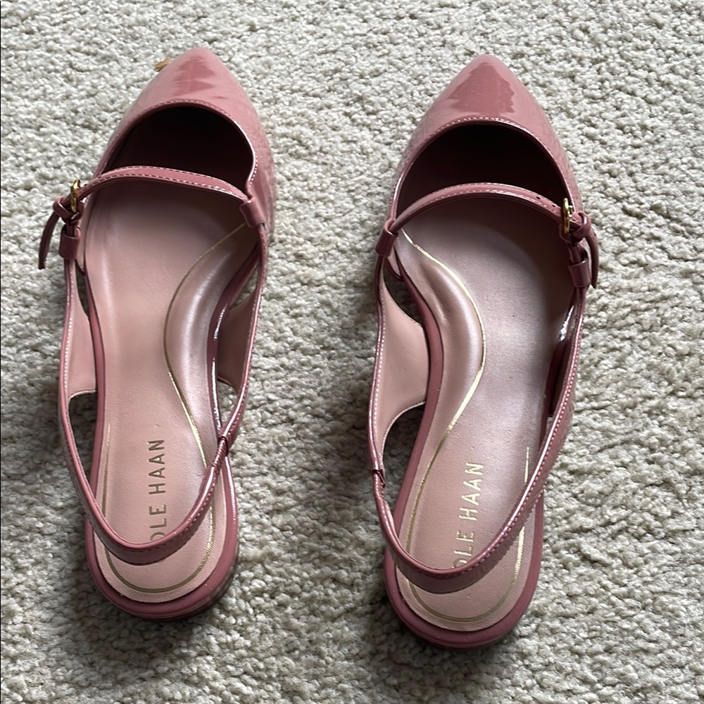 Cole Haan Women's Pink Slingback Brand New Flats Heels